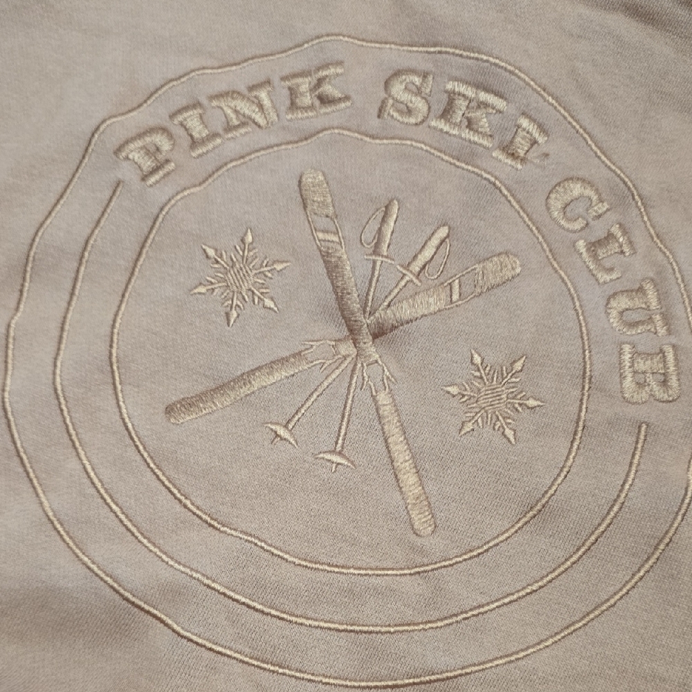 Pink Victorias Secret Wide Leg Jumpsuit Snow Outfit Xl - Picture 6 of 6